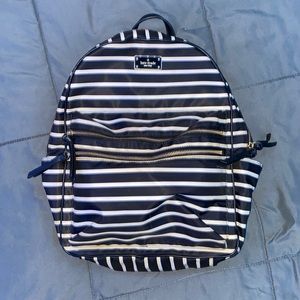 Kate Spade Striped Backpack